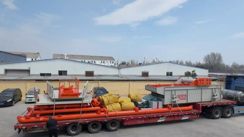 Rudia Agizo kutoka Asia ya Kati! Kitengo cha Skrini ya Uchimbaji Dhahabu ya Jinqi Kimesafirishwa