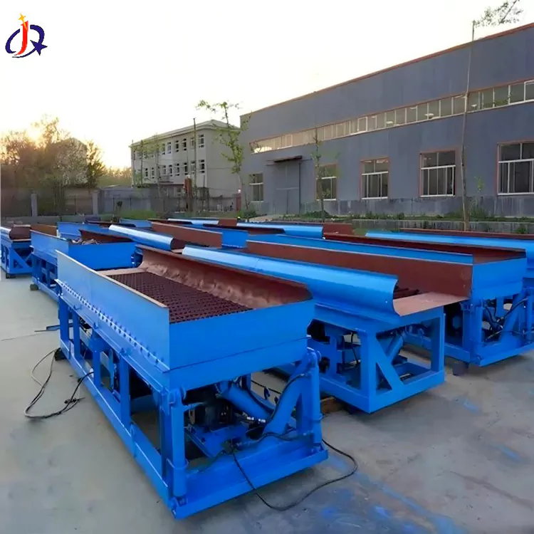 Alluvial River Gold Vibrating Sluice Chute Chute