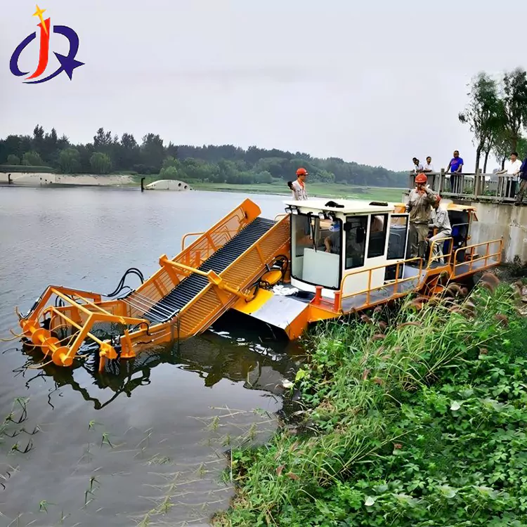 Boti ya Hyacinth na Duckweed Cutter