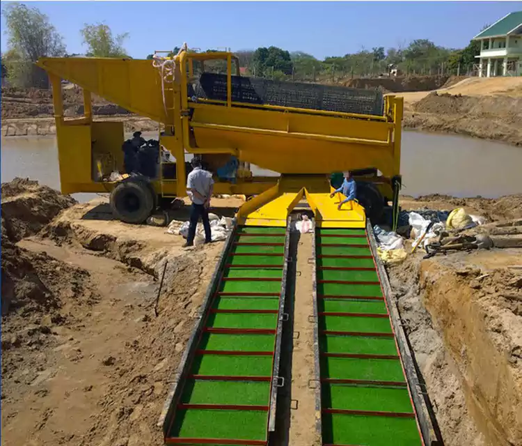 Portable Mkono Gold Panning Cart